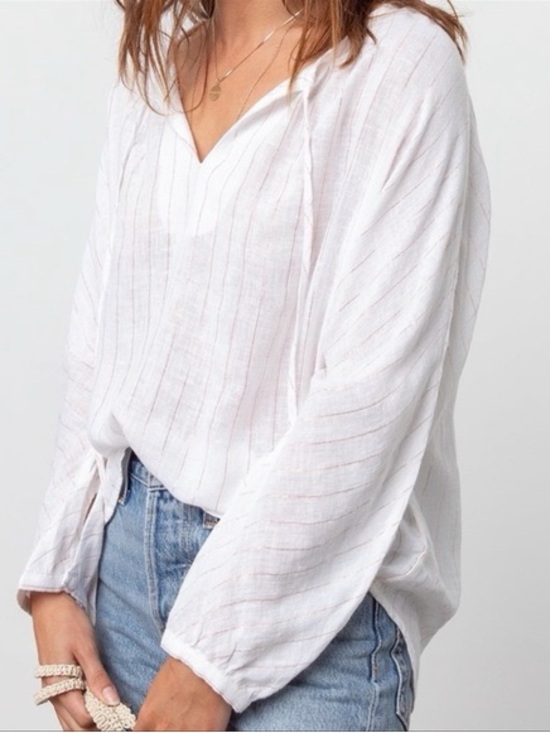 Rails Tops - 💖NWT RAILS FINN ROSE GOLD STRIPE TUNIC IN SIZE M